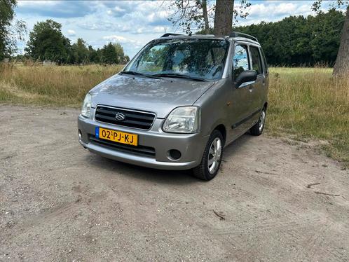 Suzuki Wagon R+ 1.3 AUT 2004 Grijs Nieuwe APk., Auto's, Suzuki, Particulier, Wagon R+, Benzine, E, Hatchback, Automaat, Origineel Nederlands