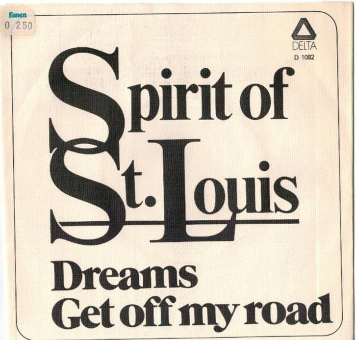 Neder-Pop (1975) Spirit of St. Louis - Dreams (Delta D 1082), Cd's en Dvd's, Vinyl | Pop, Gebruikt, 1960 tot 1980, Overige formaten