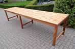 Vintage boerentafel XXL, Huis en Inrichting, Ophalen, 200 cm of meer, 50 tot 100 cm, Zo goed als nieuw