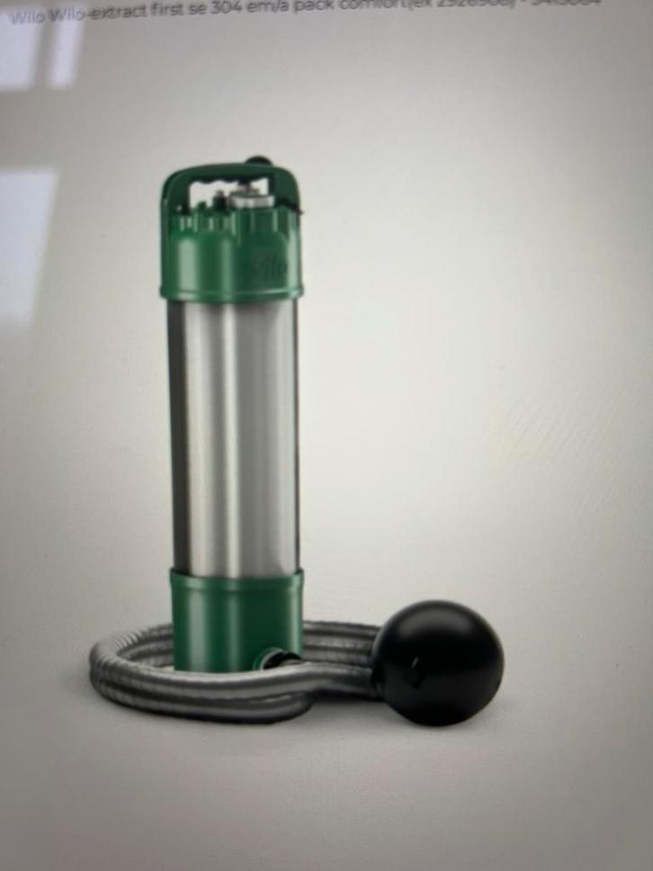 Dompelpomp Wilo Extract first Comfort Nieuw !!, Tuin en Terras, Waterpompen, Nieuw, Elektrisch, Hydrofoorpomp, Ophalen of Verzenden