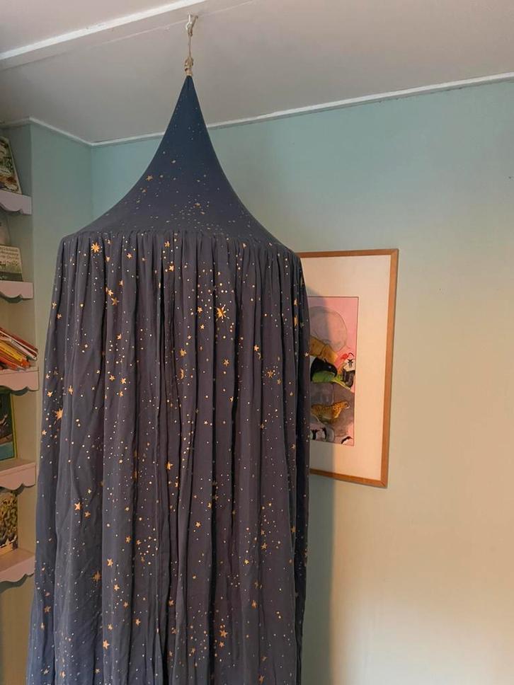 Bedhemel Gold Stella/Night Blue Nobodinoz, Kinderen en Baby's, Kinderkamer | Inrichting en Decoratie, Gebruikt, Ophalen of Verzenden