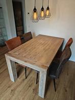 Eettafel en salontafel, Huis en Inrichting, Ophalen, 100 tot 150 cm, 50 tot 100 cm, Zo goed als nieuw