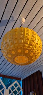 Vintage retro lamp, bol kunstof  space age, Huis en Inrichting, Ophalen of Verzenden, Zo goed als nieuw