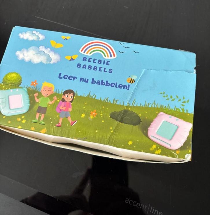 Taalontwikkeling pratende flitskaarten beebie babbels, Kinderen en Baby's, Speelgoed | Educatief en Creatief, Zo goed als nieuw