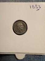 5 cent 1853 Willem III, Postzegels en Munten, Munten | Nederland, Ophalen, Koning Willem III, Zilver, Losse munt