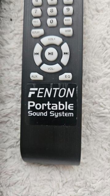 FENTON AFSTANDSBDIENING EN FENTON DRAADLOZE MICROFOON ZIE FO beschikbaar voor biedingen