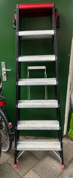 Altrex Taurus Trap TDO7  - Zo goed als nieuw, Ophalen, Trap, Zo goed als nieuw, Opvouwbaar of Inschuifbaar