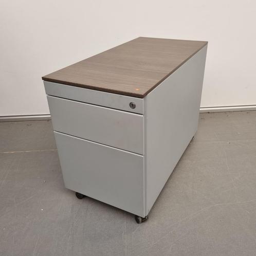 Steelcase metalen grijze ladekast - 59x40x80 cm, Huis en Inrichting, Kasten | Ladekasten, Minder dan 100 cm, 25 tot 50 cm, Ophalen of Verzenden