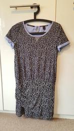 Maison scotch jurkje panterprint, Blauw, Zo goed als nieuw, Maat 34 (XS) of kleiner, Boven de knie