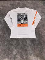 Heron preston longsleeve M, Kleding | Heren, Maat 48/50 (M), Wit, Heron preston, Nieuw