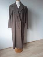 Lange wollen winterjas in bruin mt L, Verzenden, Zo goed als nieuw, Maat 42/44 (L), Bruin