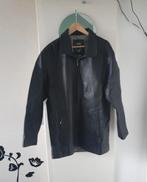 Zwarte leren jas - Unknown - Maat L/XL, Maat 52/54 (L), Zwart, Ophalen of Verzenden, Unknown