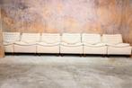IZGS zeldzame vintage Leolux elementen design hoekbank, Hout, Leolux, Leolux, 100 tot 125 cm