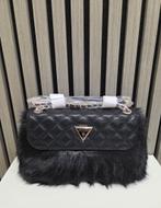 NIEUW GUESS Lise Schoudertas, Ophalen of Verzenden, Nieuw, Zwart, Schoudertasje