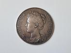 grote prijspenning medaille koningin Wilhelmina 66mm 1e pr, Verzenden, Landmacht, Nederland, Lintje, Medaille of Wings