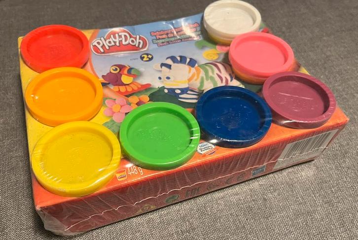 Play-Doh Rainbow Starter Pack 8 kleuren klei potjes Nieuw, Kinderen en Baby's, Speelgoed | Educatief en Creatief, Zo goed als nieuw