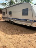 Hobby 650 kmfe 2006. Met mover en voortent en airco, Caravans en Kamperen, Vast bed, Rondzit, Hobby, Particulier