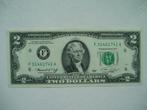 1155. Amerika, 2 dollars 1976 UNC Jefferson., Postzegels en Munten, Bankbiljetten | Amerika, Verzenden, Noord-Amerika, Los biljet