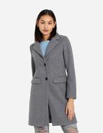 Zara Halflange tussen jas grijstint wolmix maat M(38), Kleding | Dames, Jassen | Winter, Verzenden, Zo goed als nieuw, Maat 38/40 (M)