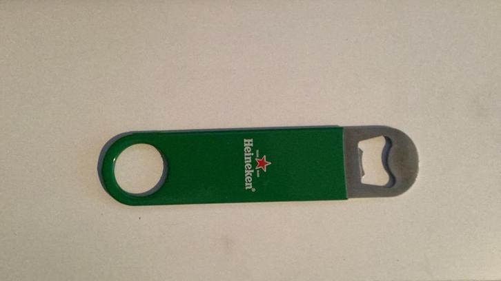 Heineken Flesopener RVS, Verzamelen, Merken en Reclamevoorwerpen, Zo goed als nieuw, Gebruiksvoorwerp, Ophalen of Verzenden