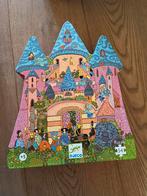 Djeco Sprookjeskasteel Puzzel - 54 Stukjes, Ophalen of Verzenden, Meer dan 50 stukjes, Zo goed als nieuw, 4 tot 6 jaar