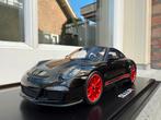 1:18 Porsche 911 991 R zwart 2016 Spark WAX 021 000 27, Overige merken, Auto, Models@sparkmodel.com, Nieuw