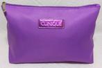 Clinique Toilettas Paars, Sieraden, Tassen en Uiterlijk, Toilettassen, Verzenden, Nieuw, Paars, Dame