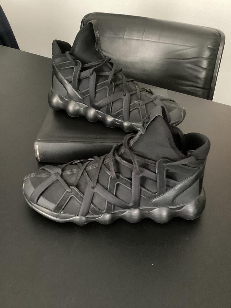 Adidas Y-3 Kyujo High Yohji Yamamoto m47 valt als 46 zwart, Kleding | Heren, Schoenen, Zwart, Ophalen of Verzenden, Sneakers of Gympen