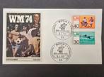 WM Voetbal 1974 Eerste Dag Brief 1, Postzegels en Munten, Ophalen of Verzenden, BRD, Gestempeld