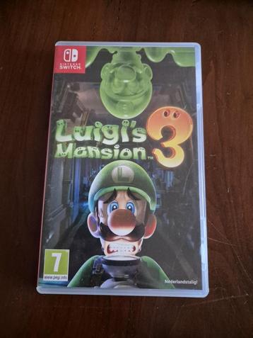 Luigi's Mansion 3 Switch game spel beschikbaar voor biedingen