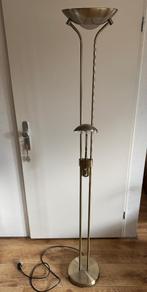 Messing leeslamp, Huis en Inrichting, Lampen | Vloerlampen, Ophalen of Verzenden, Minder dan 100 cm