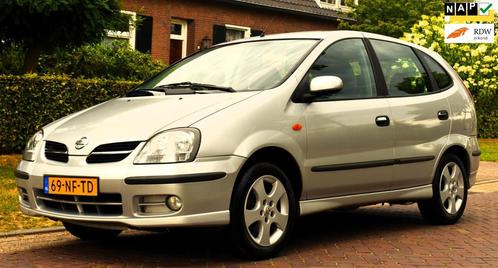 Nissan Almera Tino 1.8 Tekna met airco, trekhaak, elek. rame, Auto's, Nissan, Particulier, Te koop, Almera Tino, ABS, Airbags