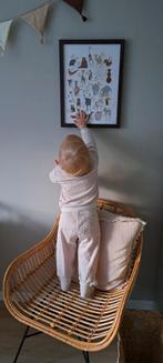 Rotan stoel, leuk voor babykamertje, Kinderen en Baby's, Kinderkamer | Tafels en Stoelen, Ophalen of Verzenden, Zo goed als nieuw