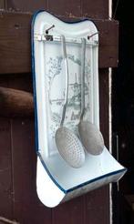 Antiek emaille lepelrek, Antiek en Kunst, Antiek | Emaille, Ophalen of Verzenden