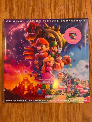 Super Mario Bros. Movie OST 2xLP - Pink and Yellow NIEUW beschikbaar voor biedingen