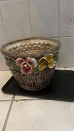 Vintage bloempot, Ophalen of Verzenden