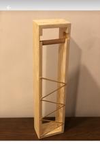 HOUTEN WC-PAPIERHOUDER MET TOUW, Minder dan 50 cm, Overige typen, Nieuw, Ophalen of Verzenden