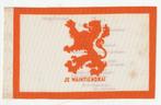 Nederlandse Leeuw menukaart Staten Generaal op stof 1950, Verzenden