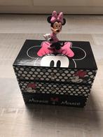 Minnie mouse doosje met 3 laden + poppetje, Ophalen of Verzenden