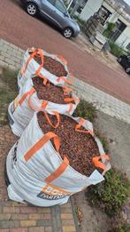 3 bigbags mijnsplit rood, Tuin en Terras, Grind, Keien en Split, Ophalen, Gebruikt, Overige materialen