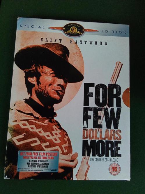 For A Few Dollars More Special Edition met Clint Eastwood, Cd's en Dvd's, Dvd's | Klassiekers, Zo goed als nieuw, Actie en Avontuur
