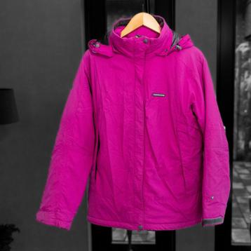 Fleurig Tenson Skijack + Capuchon, Mt.40  Fuchsia, Ademend beschikbaar voor biedingen