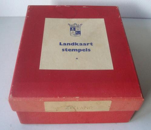 Rubberstempel van de provincie Zeeland, in goede staat, stem, Antiek en Kunst, Curiosa en Brocante, Ophalen of Verzenden
