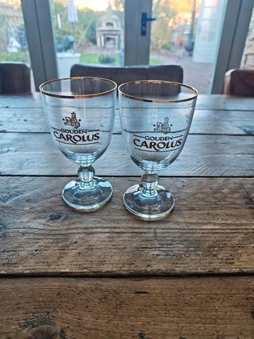 Gouden Carolus Bierglazen - Set van 2 beschikbaar voor biedingen