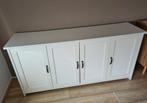 Mooie grote dressoir kast met louvre deurtjes, Ophalen, Zo goed als nieuw