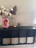 Ikea Kallax kast met manden, Huis en Inrichting, Kasten | Dressoirs, Ophalen, Zo goed als nieuw, 25 tot 50 cm