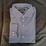 Heren overhemd lange mouw, shirt, Claude Vigo, XL, Blauw, Claude Vigo, Ophalen of Verzenden, Zo goed als nieuw