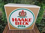 haake beck pils lichtbak reclamebord, Ophalen, Gebruikt