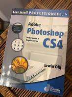 Adobe Photoshop CS4 Erwin Olij v Duuren Informatica lesboek, Ophalen of Verzenden, Zo goed als nieuw, Internet of Webdesign