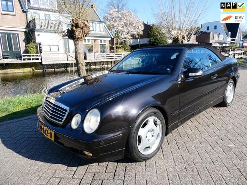 Mercedes-Benz CLK-klasse Cabrio 320 Avantgarde Automaat Lede, Auto's, Mercedes-Benz, Bedrijf, Te koop, CLK, ABS, Airbags, Airconditioning